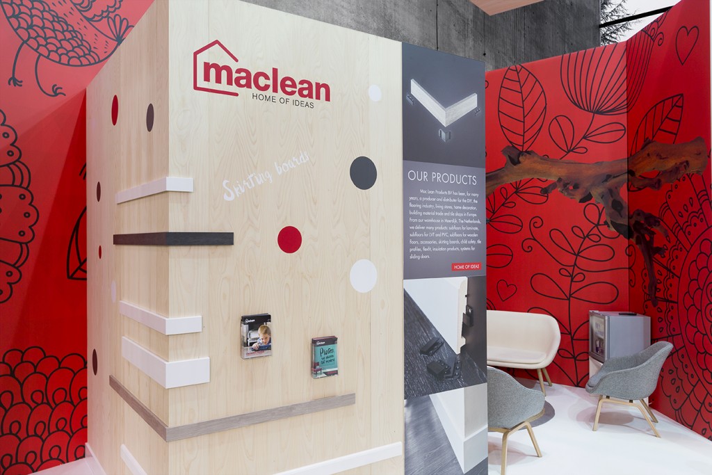 Beursstand Domotex 2018 - Maclean Products