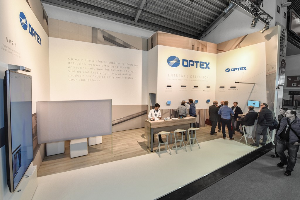 Beurs stand Optex Technologies - BAU 2018 Muenchen - 2 - 72 dpi