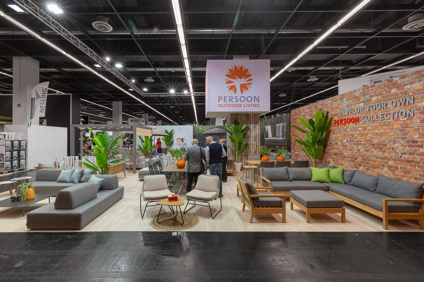Beurs stand Persoon Outdoor Living - Spoga 2018