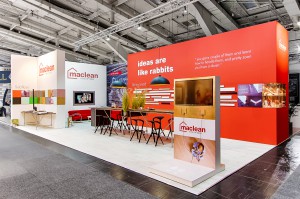Beurs stand Maclean Products Domotex 2016