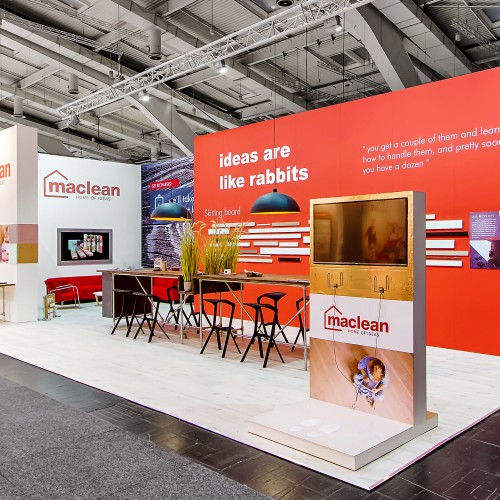 Beurs stand Maclean Products Domotex 2016