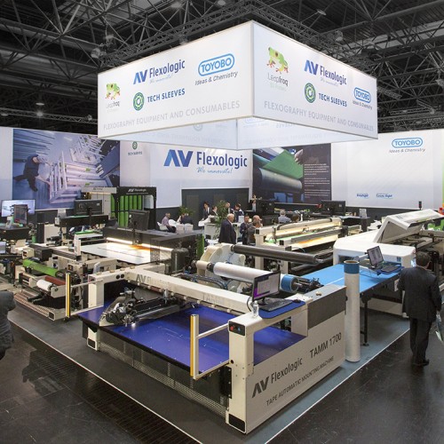 Beursstand AV Flexologic - Drupa 2016